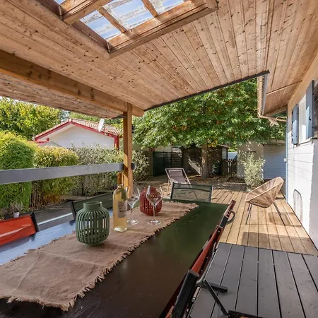 Chalé Capfun 5 Stars 64 M With Pool And Terrace *